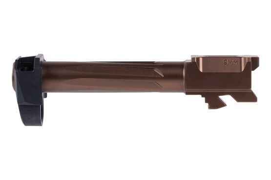 Radian Afterburner and ramjet barrel and muzzle brake combo fits Glock 19 Gen 4 pistols
